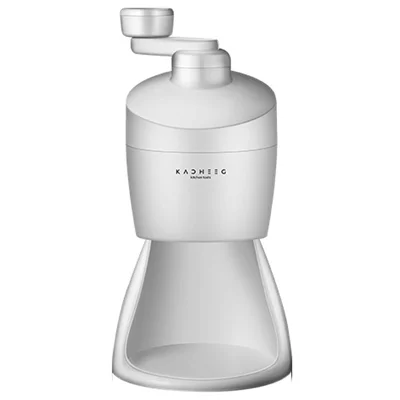 Manual Ice Shaver Machine Home Hand Crank Snow Cone Maker Shaved Ice Crusher (BPA Free, No FDA)