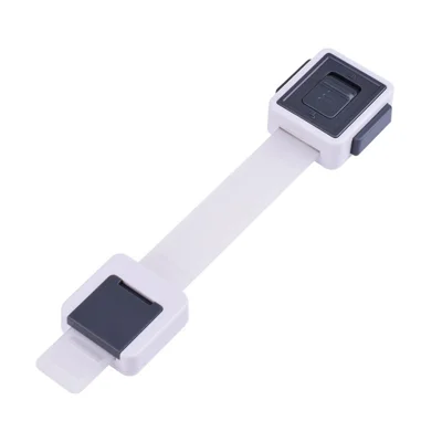 Child Safety Adjustable Drawer Latches Cabinet Locks Furniture Childproofing Lock - Grey