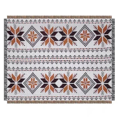 90x180cm Picnic Blanket Thick Moisture-Proof Bohemian Ground Mat for Outdoor Camping Beach - Maple Leaf