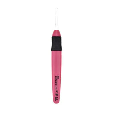 CH047 Creative LED Light Crochet Hook Knitting Needle Weaving Sewing Crocheting Tool - 4.0mm