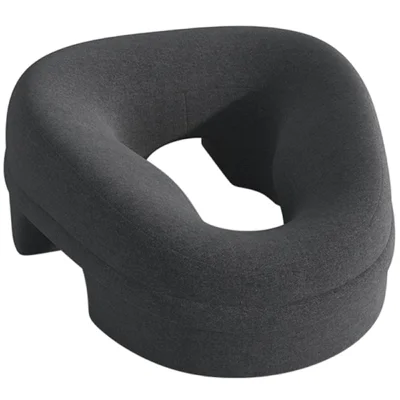 Ergonomic Face Down Pillow Memory Foam Massage Headrest Cushion for Post Surgery Recovery