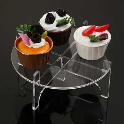 YX171-2 Acrylic Beverage Dispenser Stand Large Size Drink Holder Plant Pot Support for Party Kitchen Events