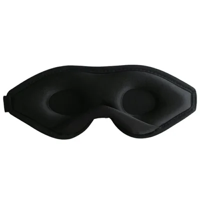 8688 Lichteend 3D Slaapmasker Ademend Melkzijde Oogklep Cadeau met Memoryschaam Padding