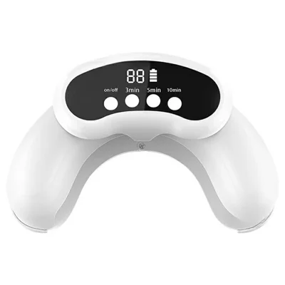 Foldable Fungal Nail Laser Light 30-LED Onychomycosis Repair Toenail Fingernail Care Device, 22 Blue + 8 Red LEDs