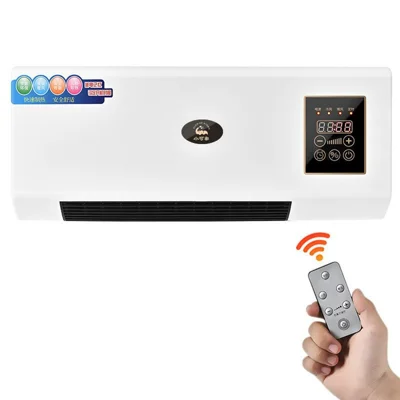 Wall Mounted Heater Fan for Bedroom Living Room Heating / Cooling Dual Use Mini Air Conditioner, EU Plug
