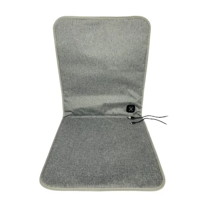 DT-90x43-2S 43 x 90cm USB Heated Integrated Backrest and Seat Cushion for Office Chair Oxford Fabric Quick Heating Pad