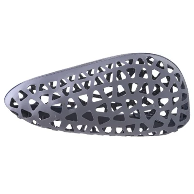 TPE Shoes Washing Bag for Washing Machine Laundry Bag for Sneakers Canvas Running Shoes Up To 33cm - Grey