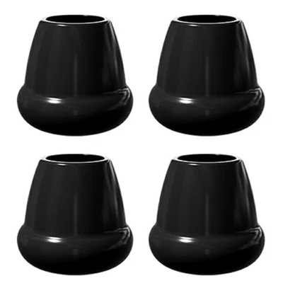 4Pcs Size L Chair Leg Covers Anti Scratch Floor Protectors Non Slip Silicone Furniture Feet Pads for 22-25mm Diameter