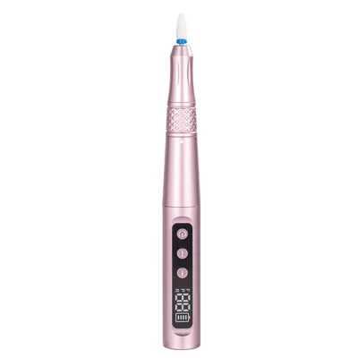 ND-10 Electric Nail Drill Machine Portable Manicure Pedicure Tool Gift Nail File Buffer Polisher - Pink
