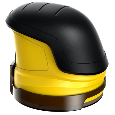 USB Rechargeable Snow Remover Electric Snow Scraper Car Glass Deicing and Defrosting Cleaning Tool - Yellow