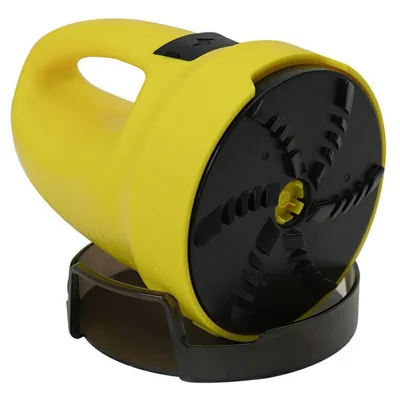 Raspador de Neve Elétrico para Pára-brisa de Carro Desgelo e Removedor de Neve Ferramenta de Limpeza Automotiva - Amarelo