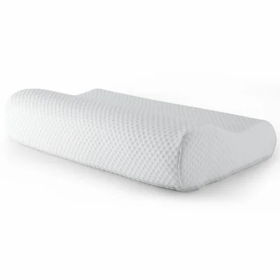 Travesseiro Cervical de Espuma de Memória Ergonômico Apoio para o Pescoço Design de Onda para Casa / Hotel / Dormitório