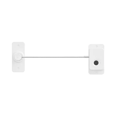 Serrure électronique à empreinte digitale FQ20 Smart USB-C Charge rapide pour réfrigérateur, tiroir, armoire - Blanc