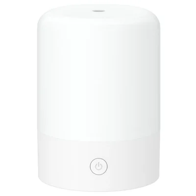 7 Color Aroma Diffuser USB Ultrasonic Humidifier Desktop Essential Oil Scent Machine for Bedroom - White  /  DQ712