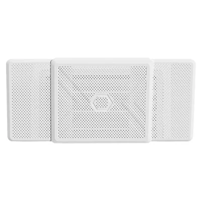 K-Style Square Cabinet Air Conditioner Deflector Vertical AC Wind Shield with PP Honeycomb Panel and Telescopic Rod
