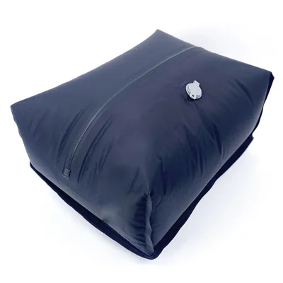 Travel Vacuum Storage Bag Space Saver Compression Pack Waterproof Airtight Clothes Organizer for Luggage - No Window / Black / 16L