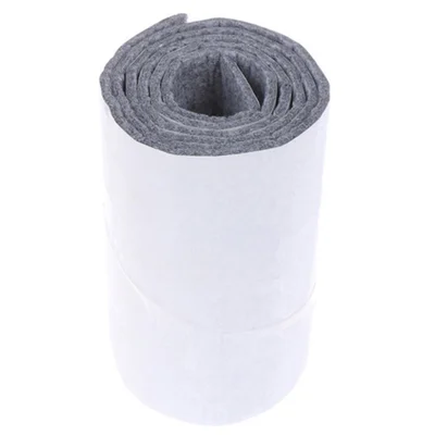 1 Roll 10x100cm Scratch Resistant Chair Leg Floor Protectors Felt Pads Furniture Feet Self Adhesive Pads Anti-Slip Furniture Pads for Table Chair Bed Sofa Legs - Light Grey