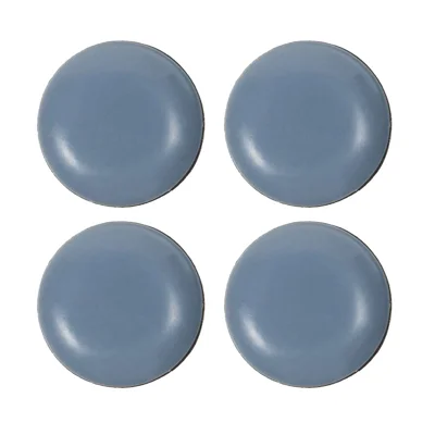 4Pcs / Set 2cm Diameter Round Pads Home Furniture Movers Sliders Self-Adhesive Rubber Chair Table Feet Mats Floor Protectors