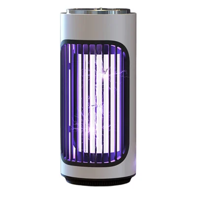 MWD-868 Plug-in Electric Mosquito Killer Lamp 3600V UV Light Mosquito Trap Lamp for Indoor Outdoor - White