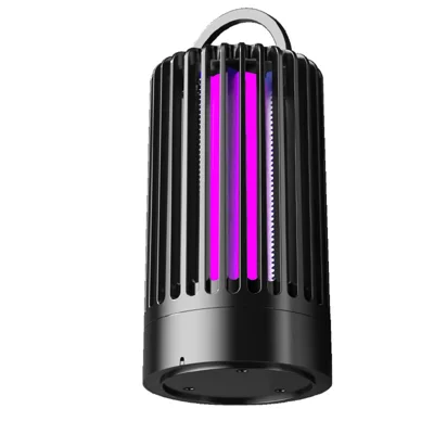 FL-M2 Electric Mosquito Killer Lamp 365nm UV Light USB Plug-in Indoor Outdoor Fly Insect Trap - Black
