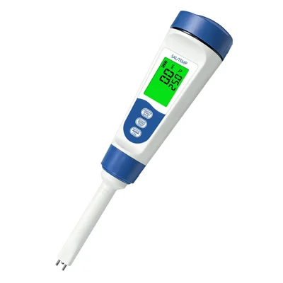 KS-01 Digitalt salinitetstest, højpræcist saltmål 0,01 %–10 % til madlavning, saltlage og temperatur (BPA-fri, ingen FDA)