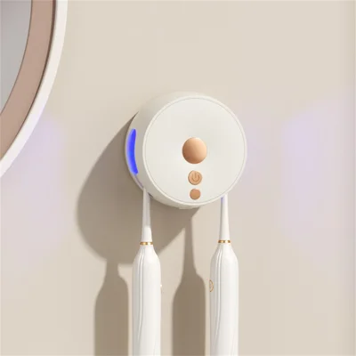 Smart UV Sterilizer Toothbrush Holder Wall Mounted 60°C Hot Air Dryer Type-C Fast Charging
