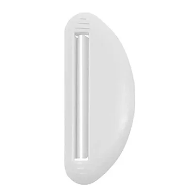 Toothpaste Tube Squeezer Tool Plastic Cosmetic Cream Squeezer Dispenser for Bathroom - White