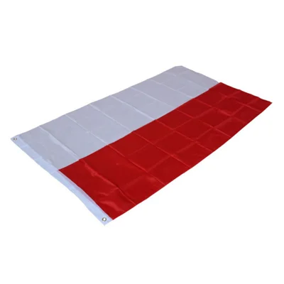 90x150cm 3x5ft Poland Flag Polyester National Banner with Grommets for Outdoor Indoor Display