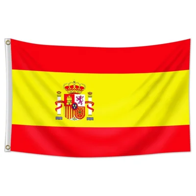 90x150cm 3x5ft Spain Flag Polyester Spanish National Flag for Outdoor Indoor