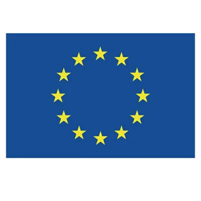 Drapeau de l'Union européenne 90x150 cm 3x5 pieds, fond bleu étoiles jaunes, bannière UE en polyester pour décoration intérieure extérieure événement festif