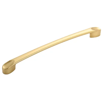 Drawer Cabinet Modern Handle Aluminum Alloy Door Drawer Cupboard Pull Furniture Hardware, 22mm Screw - 8103-192 Gold