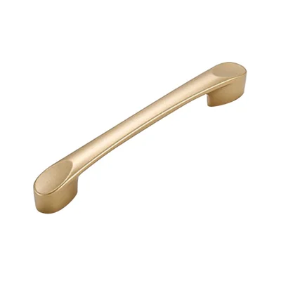YIJIA Aluminium Alloy Furniture Pull Handle Drawer Cabinet Wardrobe Door Handle with 22mm Screw - Gold 2008-96