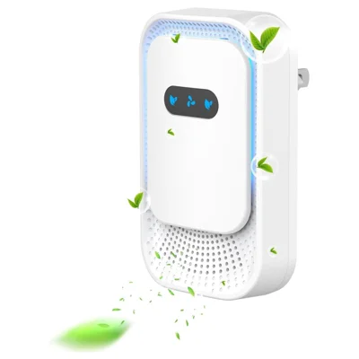 Purificador de Aire de Iones Negativos para Hogar, Cocina, Olores de Mascotas y Humo - Enchufe UE