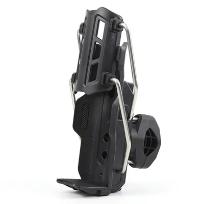 Portabicchieri Rotante con Montaggio a 360°, Portaborraccia per Motocicli, Biciclette, Monopattini Elettrici - Nero