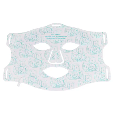 QZ013 Rechargeable 276-LED Ice Facial Mask 4W 3000mAh Silicone Light Therapy Device