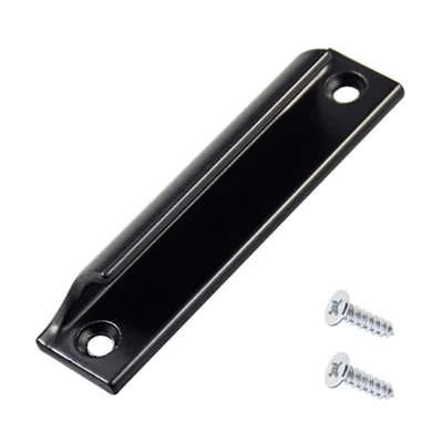 JC02 Aluminiumlegering Handgreep Schermvenster Kastdeur Trekknop Ladekruk Meubelbevestigingstoestel - Zwart