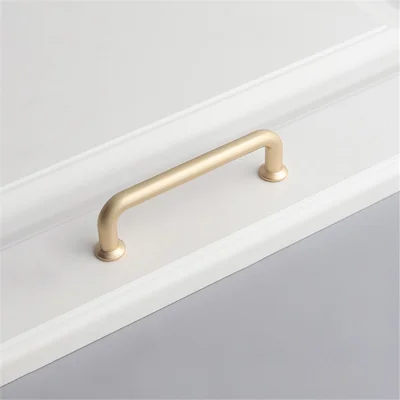 Modern Handgreep Kasttrekker Zinklegering Keuken Deur Ladekruk Kasthandgreep met 22mm Schroef - 9019-96 / Goud
