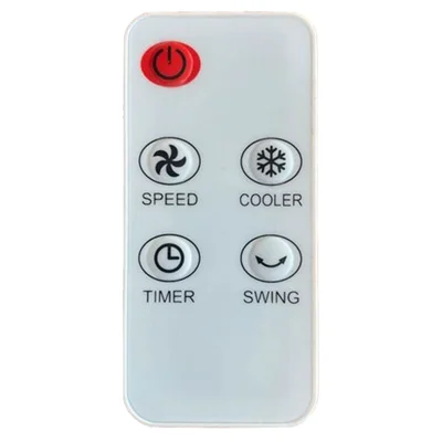 Infrared Remote Control with Timer Speed Cooling and Swing Functions for Air Coolers