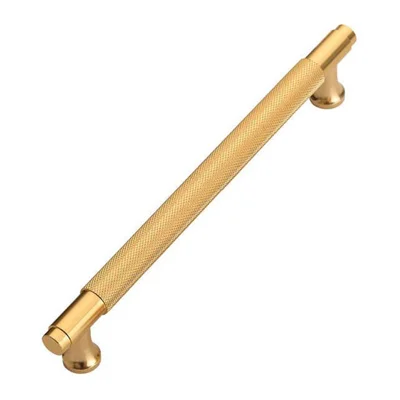 Europastil Hyllhandtag Skåp Handtag Garderob Dörrhandtag Möbelhårdvara med 22 mm Skruv - Guld / Håldistans 96 mm