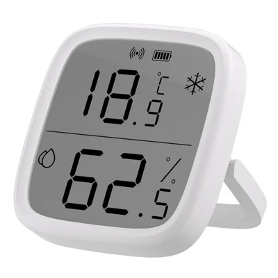 SONOFF SNZB-02D ZigBee 3.0-sensor med LCD-skärm, smart temperatur- och fuktighetssensor, fungerar med Alexa och Google Home