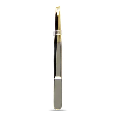 KINEPIN J0025 Women Eyebrow Tweezers Stainless Steel Slanted Hair Tweezers Facial Hair Remover