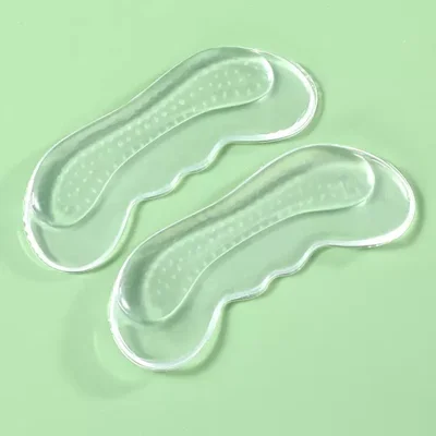1 Par de Suelas Transparentes de Silicona para Zapatos de Tacón Alto para Mujeres - Protector de Agarre y Protector Pegatina - 5D / 4mm