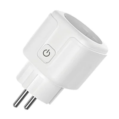 Tuya WiFi EU Plug 16A Socket with Power Metering APP Control Outlet Support Timing Function