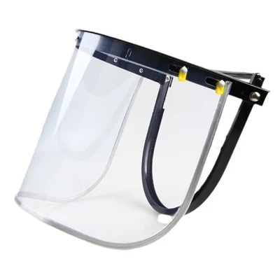 Transparent PVC Safety Face Shield Splash-Proof Face Protector for Grinding Welding