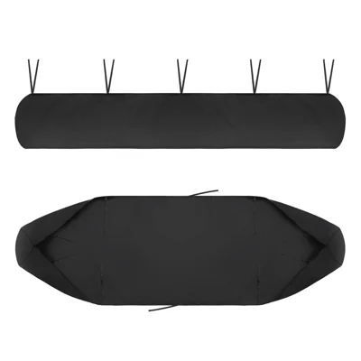 5m 420D Oxford Cloth Patio Awning Protector Waterproof Storage Bag - Black