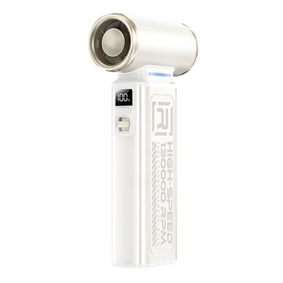 REMAX RS-SF19 High Speed Turbine Air Blower 130000 RPM Brushless Motor 100 Snelheden Instelbare Handventilator - Starlight