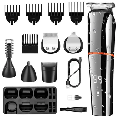 UFREE U-860 Multi-Functional Home Hair Clipper Set with Nose Hair Trimmer
