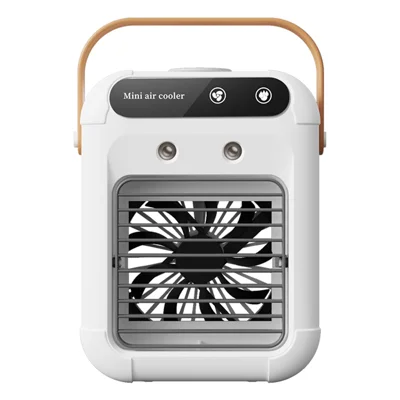 L7 Climatiseur Ventilateur Portable Humidificateur à Double Pulvérisation Mini Refroidisseur 500 ml pour Chambre Bureau - Style Poignée