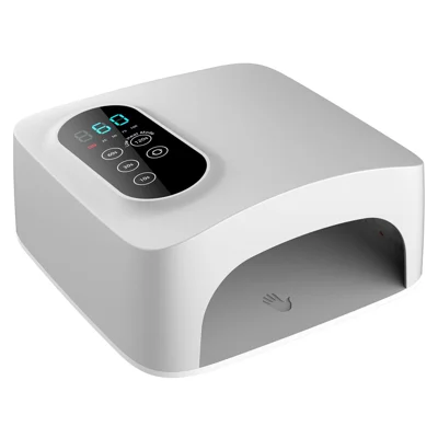 601Pro Nail Polish Baking Lamp 72W Quick-Drying Home Nail Salon Manicure Nail Polish Curing Lamp, Rechargeable