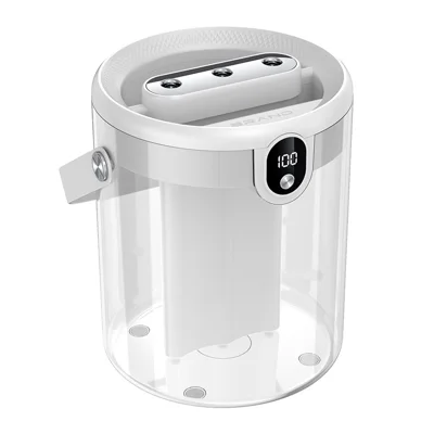 H80 Air Humidifier 1.5L Large Capacity Triple Spray Quiet Ultrasonic Mist Maker for Home Office - Beige